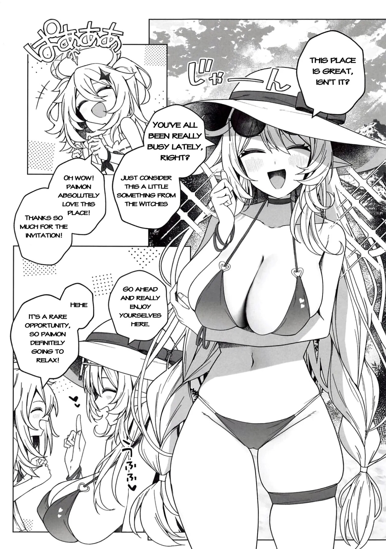Hentai Manga Comic-Beware of the Summer Witch!-Read-4